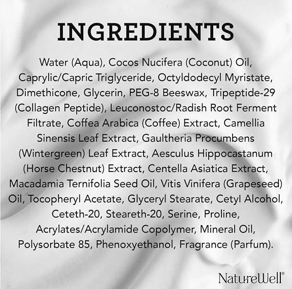 NATURE WELL CLINICAL SUPER BEAUTY ANTI-AGING CREAM FOR FACE, BODY, & HANDS, ULTIMATE BEAUTY SOLUTION FEATURING COLLAGEN TRIPEPTIDE & MARINE ALGAE, SMOOTHING & PLUMPING, 16 OZ