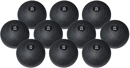 Amazon Com Fitness First Slam Ball Easy Grip Weight Training Crossfit Wod Sports Outdoors