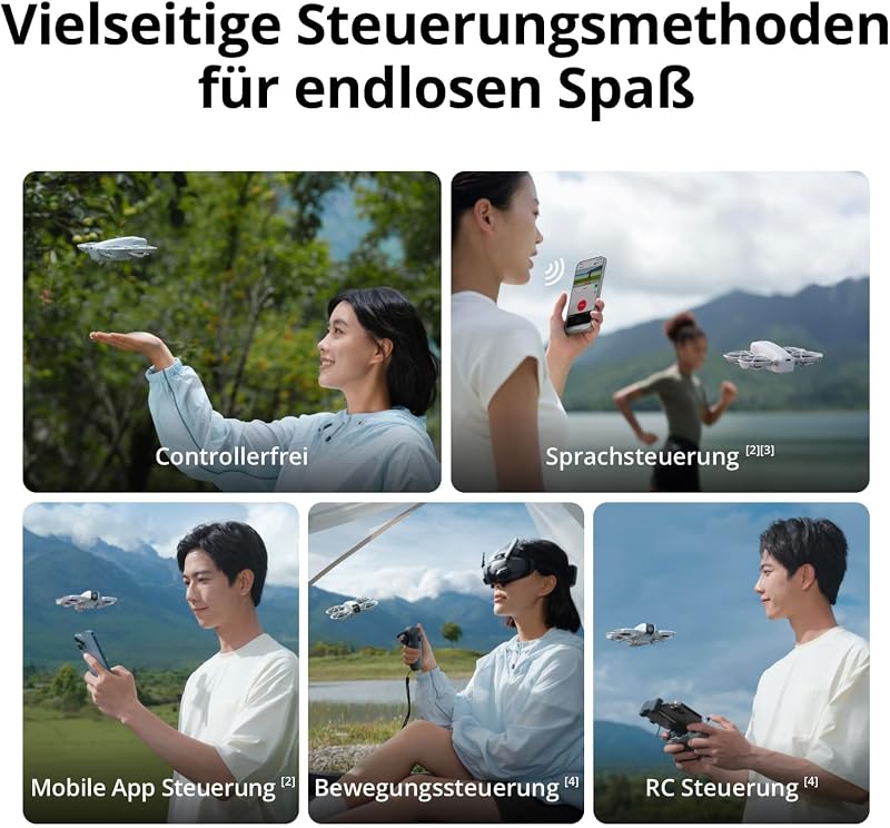 Neo, Minidrohne mit 4K UHD-Kamera für Erwachsene
