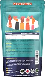MOBU Lutein 50mg and Vitamin B2 120 Tablets Vision Support Vegan GMP view 7