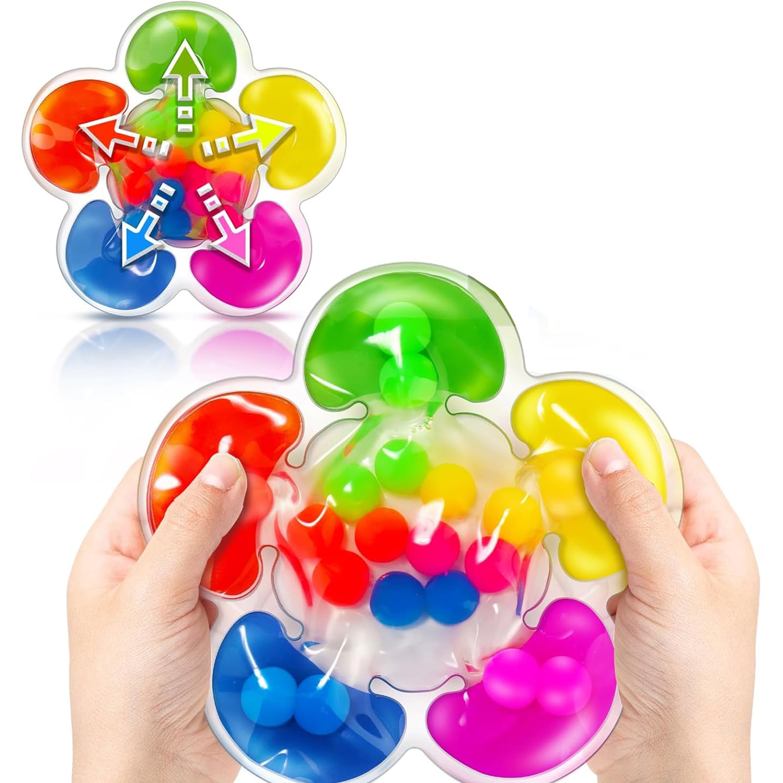 Colour Sorting Toys for Toddlers 3-6 Years - Sensory Fidget for Autism, Fine Motor Skills - Age 3 4 5 Boys Girls Color Match Gifts - Montessori Toys for 1 2 3 Year Old