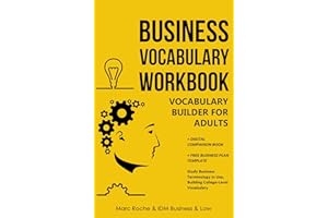 Vocabulary Builder for Adults: Business Vocabulary Workbook + Digital Companion Book + FREE Business Plan Template. Study Bus