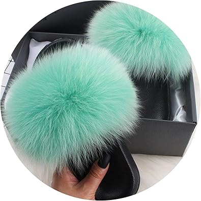amazon fox fur slides