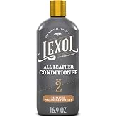 Lexol All Leather Conditioner for Car Seats, Furniture, Jackets, 16.9 Oz | Protects and Conditions All Leather Surfaces, Restores Flexibility, Non-Greasy Finish, Works on Bags, Boots, Baseball Glove