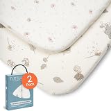 Tutti Bambini Premium Crib 2-Pack Sheets Bamboo Jersey Next to Me CoZee view 1
