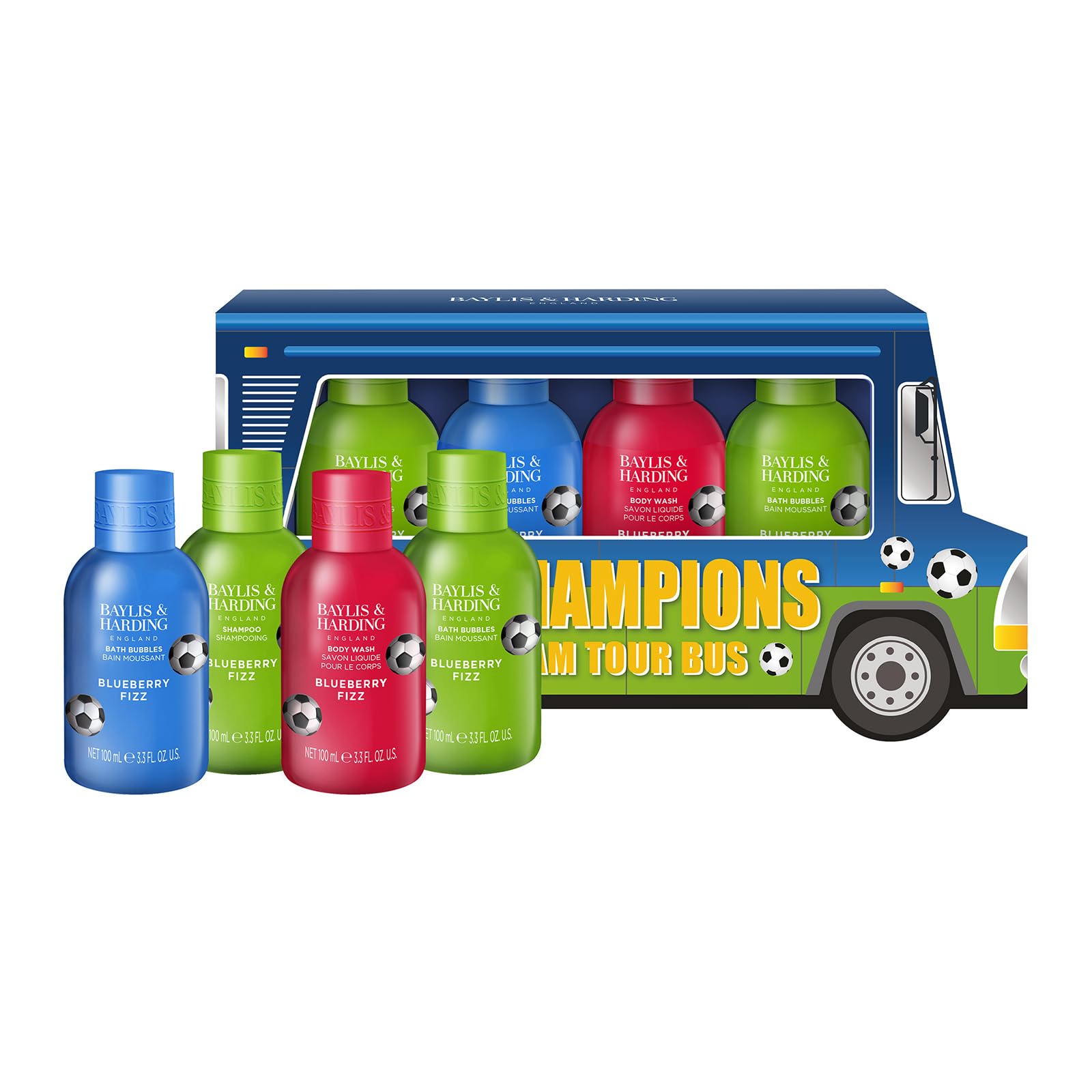 Baylis & Harding Football Team Tour Bus Gift Set - Vegan Friendly (Pack of 1)