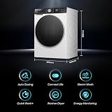 Hisense 5S Series 60cm Freestanding Washer Dryer 10.5/6 kg view 2