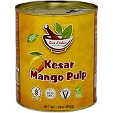 Desi Kitchen Mango Pulps Delicious flavor By Rani Foods Inc (Kesar Mango Pulp 30oz)