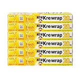 KUREHA Krewrap Plastic Cling Wrap, Pack of 6, 65 sq