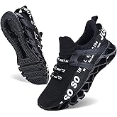 WONESION Mens Breathable Walking Tennis Running Shoes Blade Fashion Sneakers