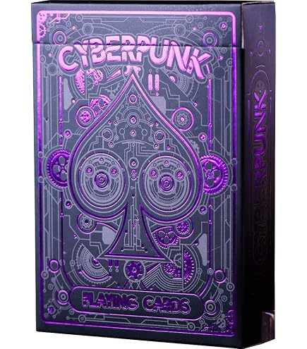 Amazon.com: Bicycle Cyberpunk Cybercity Premium Playing Cards, 1