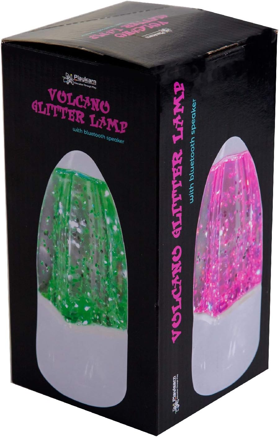 glitter lamp bluetooth speaker