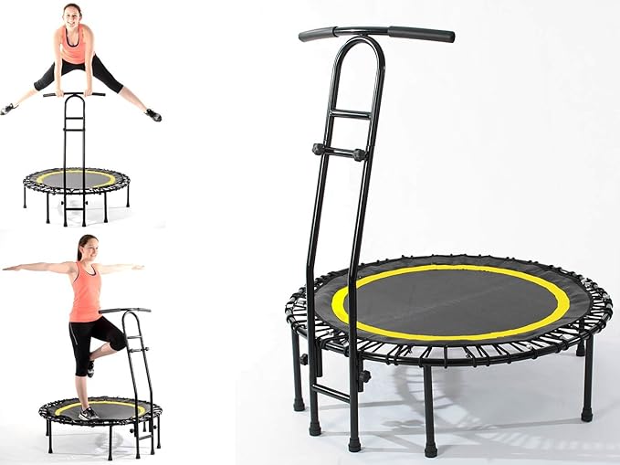 Trampolin JOCA, Indoor fitness, Jumpingfitness, mini trampoline black