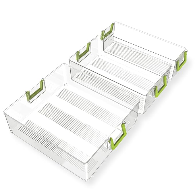 Organizador Nevera Ecológico - Quntis® 3 Pack Varios Tamaños ...