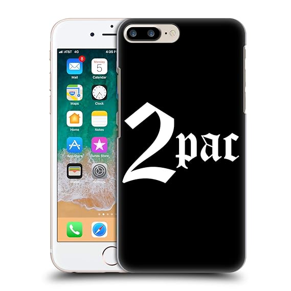 Amazon Com Official Tupac Shakur Old English Logos Hard Back Case