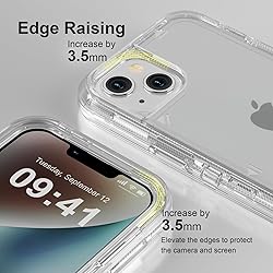 Follaroma for iPhone 14 Case, Heavy Duty Shockproof
