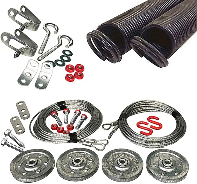 Amazon.com: Garage Door Extension Spring PRO-KIT Double Looped for 7 ... - 71IsDnLU31L. AC SX679 