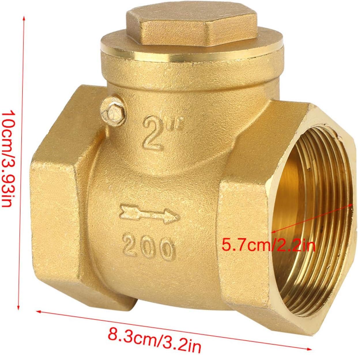 Ball Check Valve for Home Outdoor Garden Industry Brass Check Valve Non