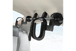 BZBMGMO Overhead Gun Rack,The New Gun Carrier Suitable for Sedan,SUV,Truck,RV,Bus,Yacht and Various Models with Car Grab Handles Installation Port.Equally Suitable 1” UTV Round Roll Bars