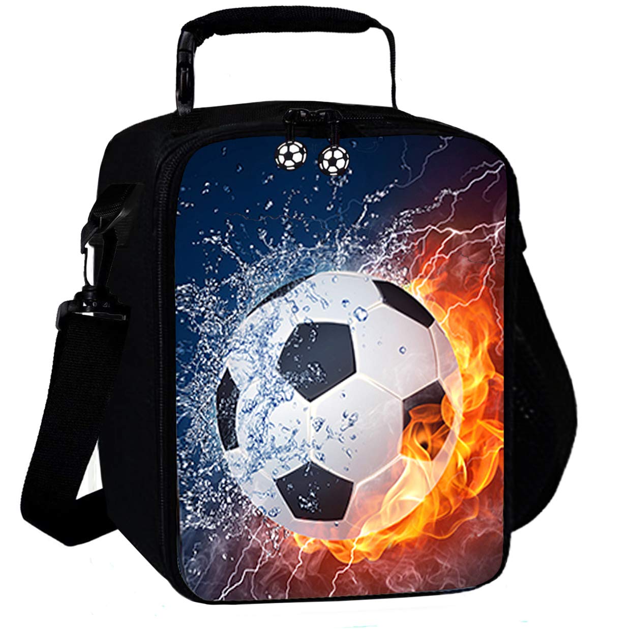 7-Mi 3D Football Insulated Reusable Lunch Bags Boys Lunch Box for Girls Lunch Tote Cooler Bags Lunch Snack Bag for Kid Thermal Bags 03