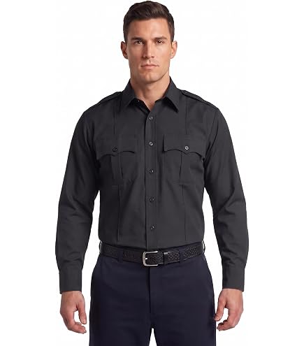 Amazon.com: First Class Polycotton Long Sleeve Uniform Shirt