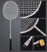 Senston S300 Badminton Set Full Carbon Rackets with Case 2 Rackets 1 Tube view 3