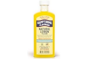 Happy Home Natural Lemon Flavor, Non-Alcoholic, Certified Kosher, 7 oz.
