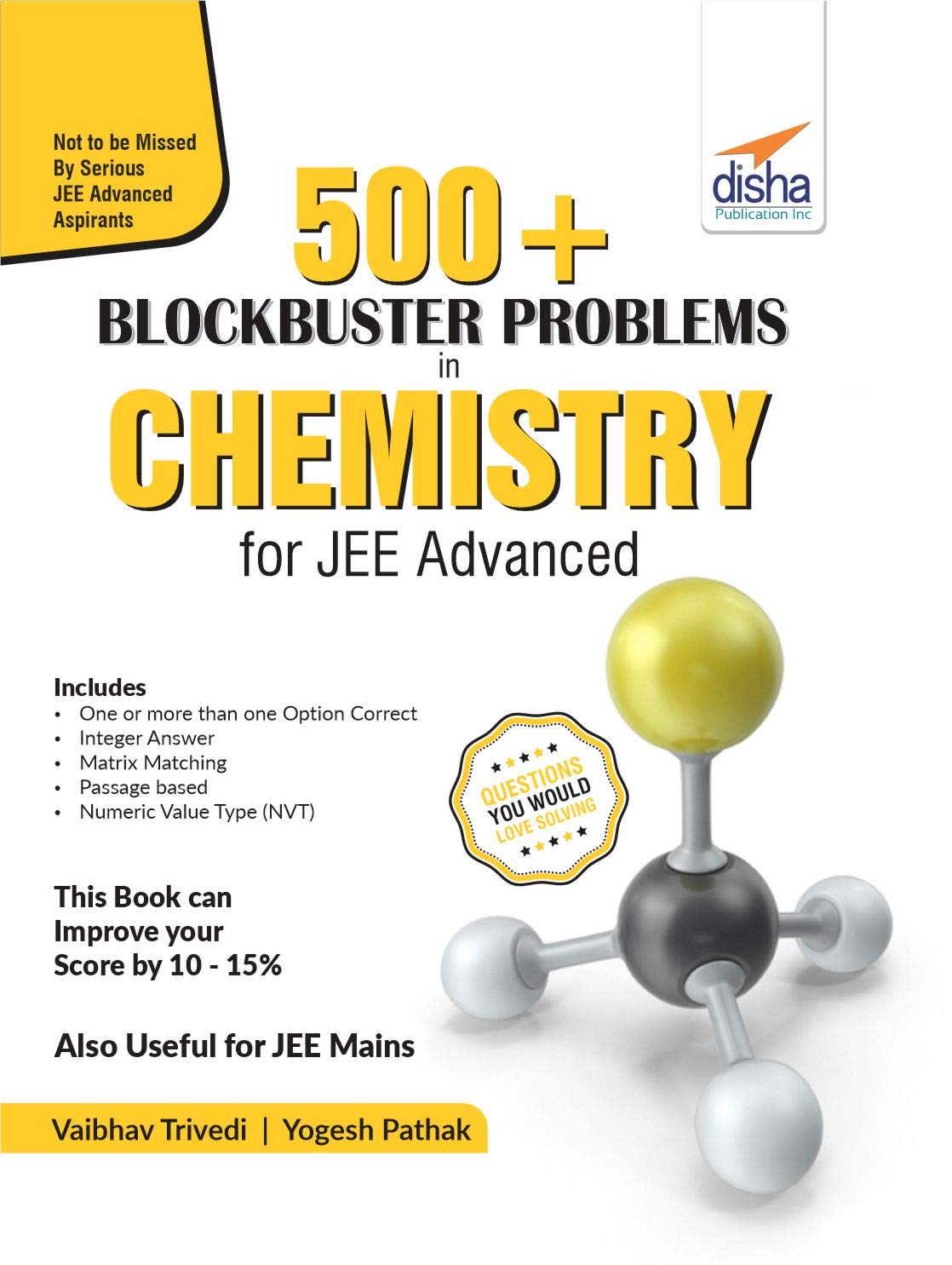 500 Blockbuster Problems in Chemistry for JEE Advanced