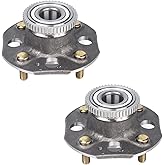 PAROD 2PCS 512178 Rear Wheel Hub Bearing Assembly Fit for Honda Accord 1998-2002 2.3L; 4-Wheel Disc Brakes