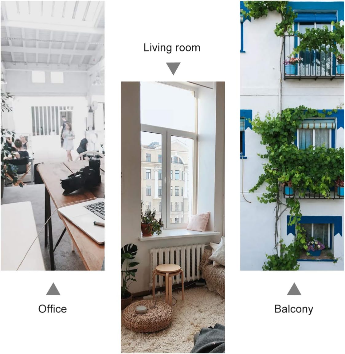 Yardwe Hanging Planter Rattan Cone Shape Plant Flower Pot Farmhouse Wall Flower Basket Fern Wicker Bird Nest Plant Pot Weave Herb Orchid Pot for Indoor Outdoor Garden Log Color: Garden & Outdoor