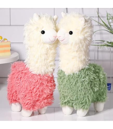 Coussin lama, alpaga géant, en peluche, long coussin pour le corps, alpaga moelleux, coussin douillet d'alpaga - Coussin de Noël, cadeau d'anniversaire (marron - 75 cm