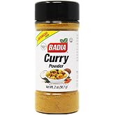 Badia Curry Powder, 2 oz &ndash; Mild and Aromatic Blend of Spices for Rich and Flavorful Dishes