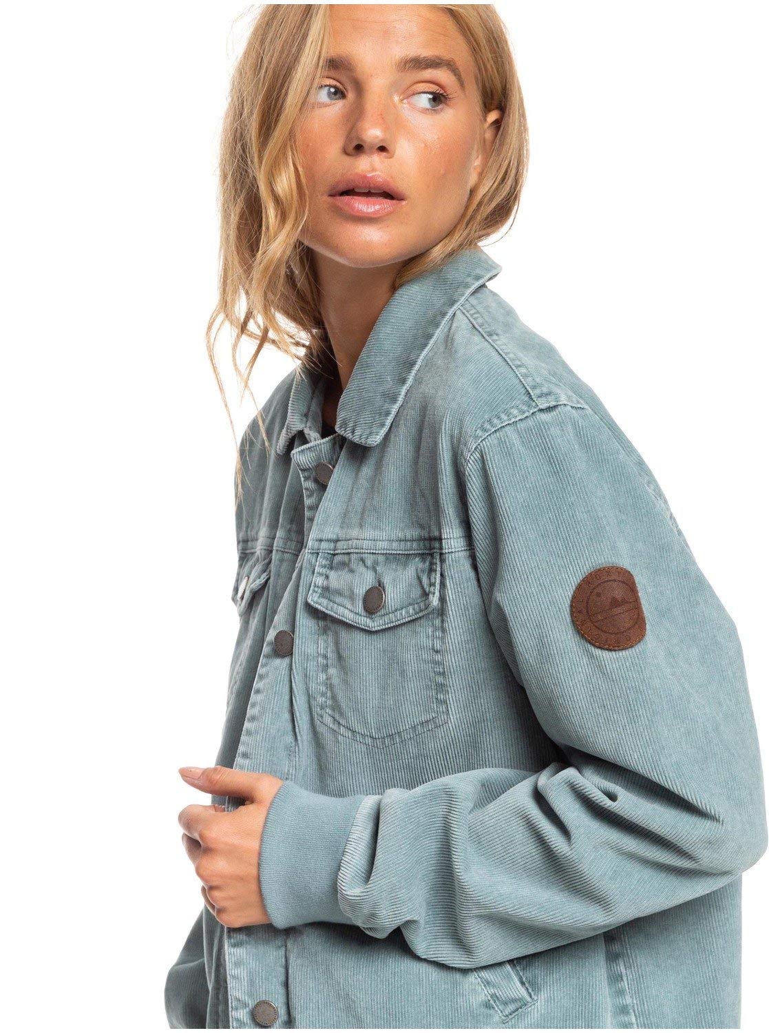 women's sherpa corduroy trucker jacket