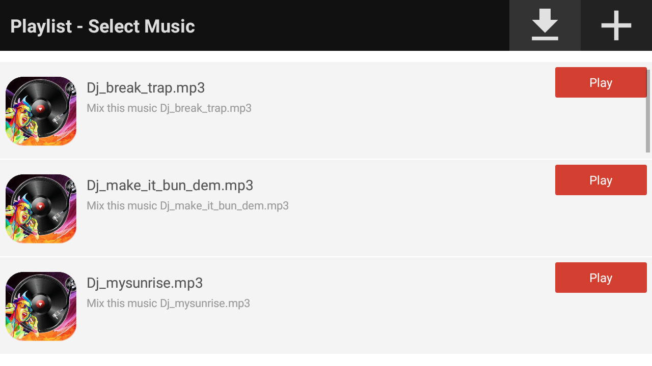 DJ Studio Mix Player Appstore for Android