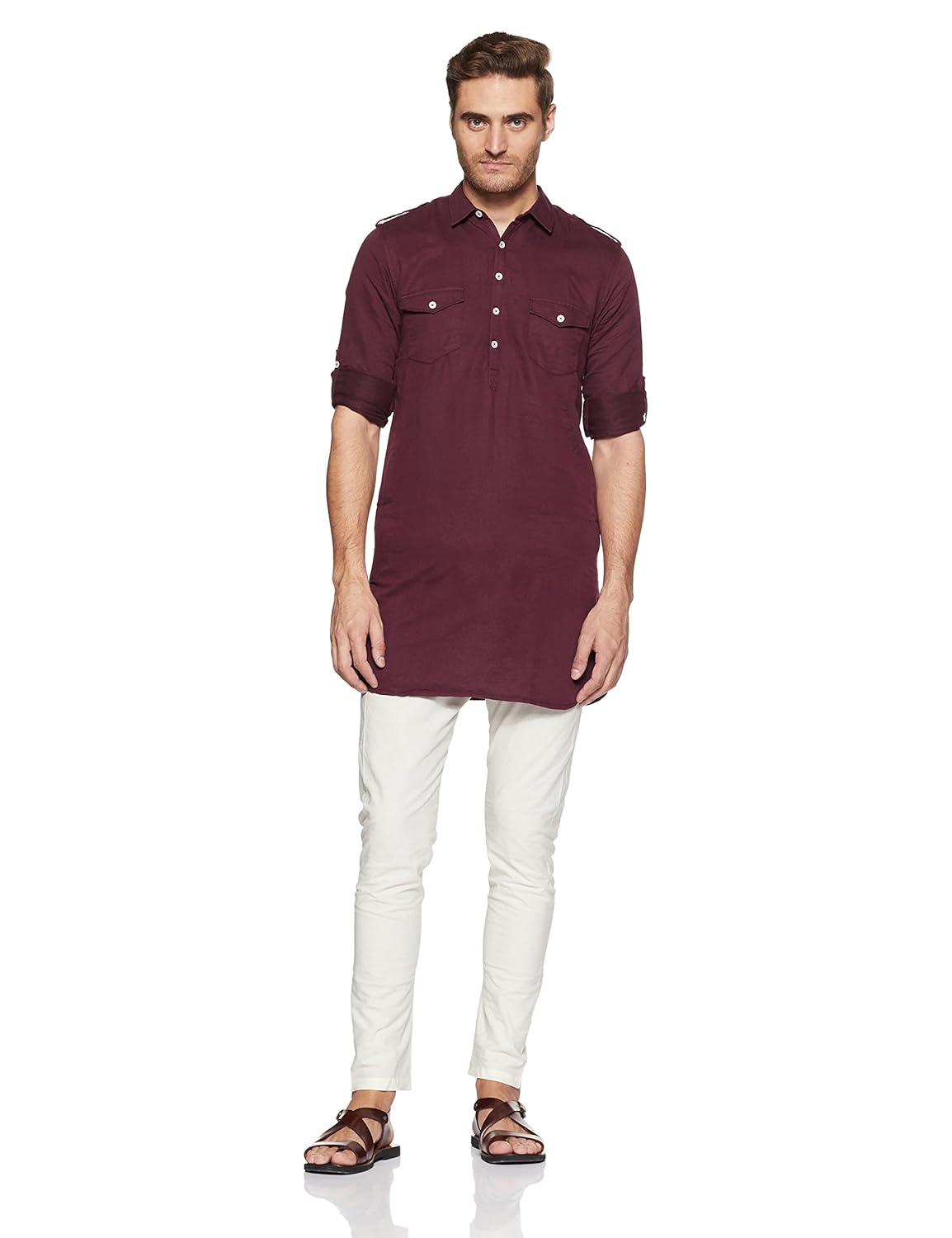 peter england men's cotton kurta