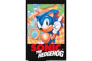 Sonic the Hedgehog (1991) - Key Art Wall Poster, 34L" x 22.4W", Unframed Version
