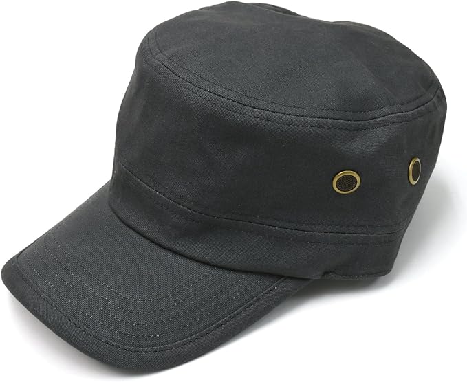 Amazon クリサンドラ 帽子 メンズ キャップ 大きいサイズ ワークキャップ 全9柄 綿100 ワーク キャップ フリーサイズ カジュアル 無地 デニム ビジカジ ブランド グレー C01 04 キャップ 通販