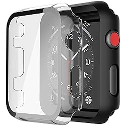 Misxi 2 Pack PC Case with Tempered Glass Screen