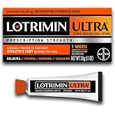 Lotrimin Ultra 1 Week Athlete's Foot Treatment, Prescription Strength Butenafine Hydrochloride 1%, Cures Most Athlete&rsquo;s Foot Between Toes, Cream, 1.1 Oz