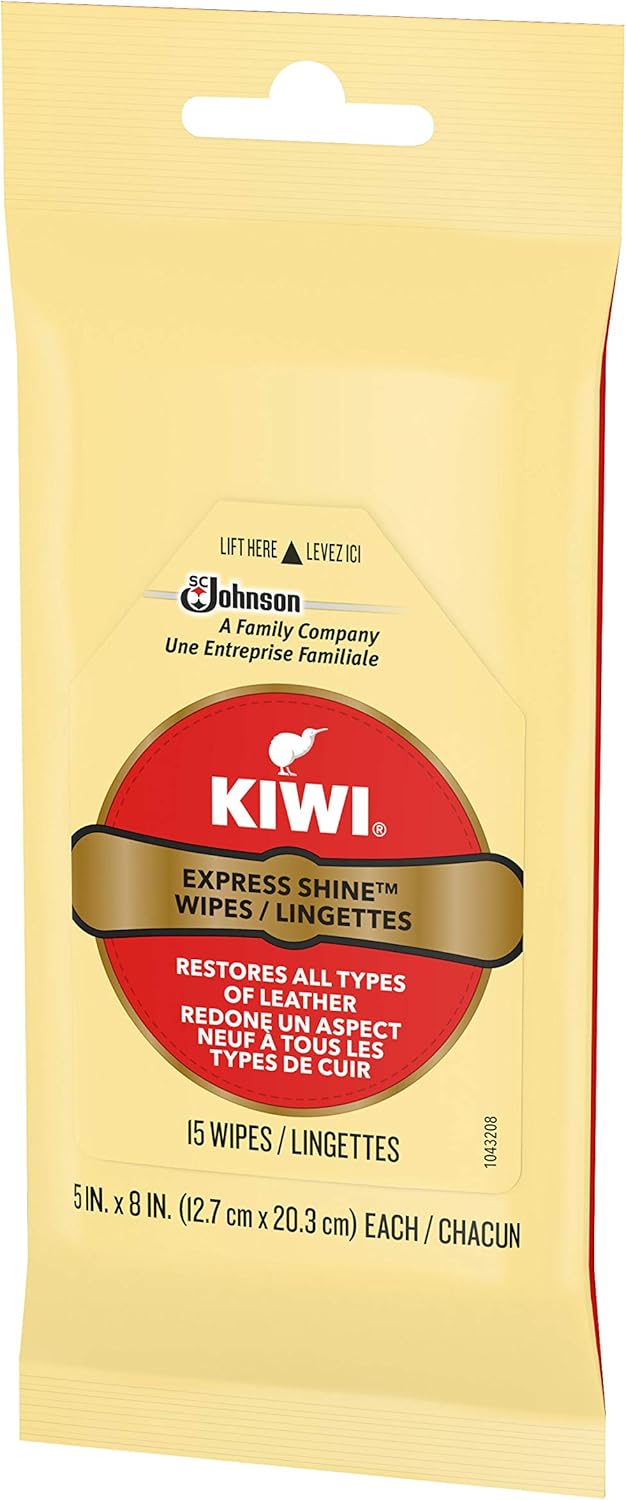 KIWI Express Shine Wipes, 15Ct: Health & Personal Care