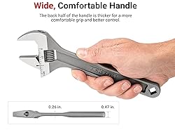 TEKTON 9 Inch Adjustable Wrench