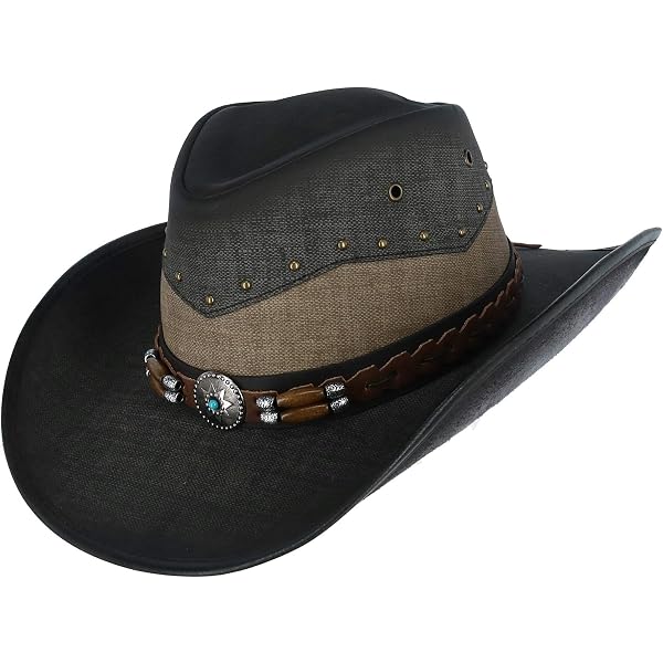 Bullhide Montecarlo Hats Silver Wings Denim Western Cowboy  display picture 1