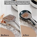 Kyraton Spoon Rest 2 Pack, Plastic Utensil Holder, Dishwasher Safe view 5