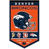 Denver Broncos Heritage History Banner Pennant