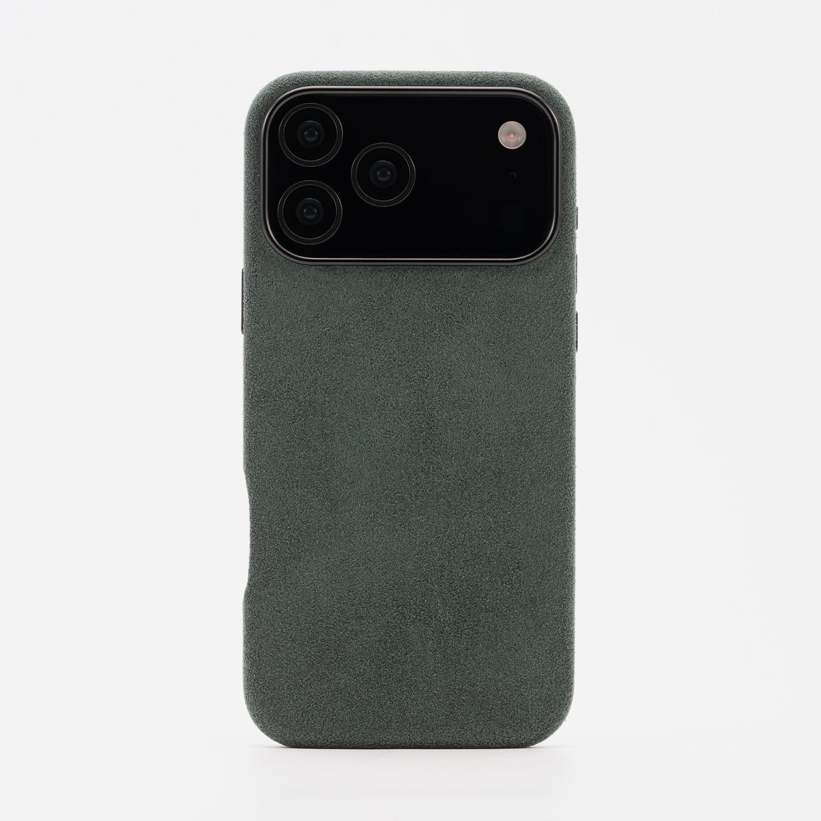 Photo 1 of ALTRAALMA Alcantara Full-Wrap Phone Case for iPhone 17 Pro Max 6.9", Compatible with Mag-Safe Wireless Charging