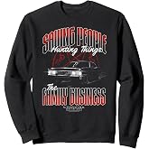 Supernatural Saving People Hunting Things Car TV Show Sweatshirt