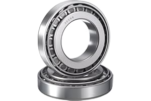 HIPicco 2 Pack 30209 Tapered Roller Bearing Cone and Cup Set, 45mm Bore 85mm OD 21mm Cup Width, Chrome Steel Wheel Bearings, 
