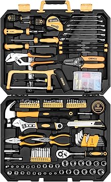 DEKOPRO 198 Piece Home Repair Tool Kit 