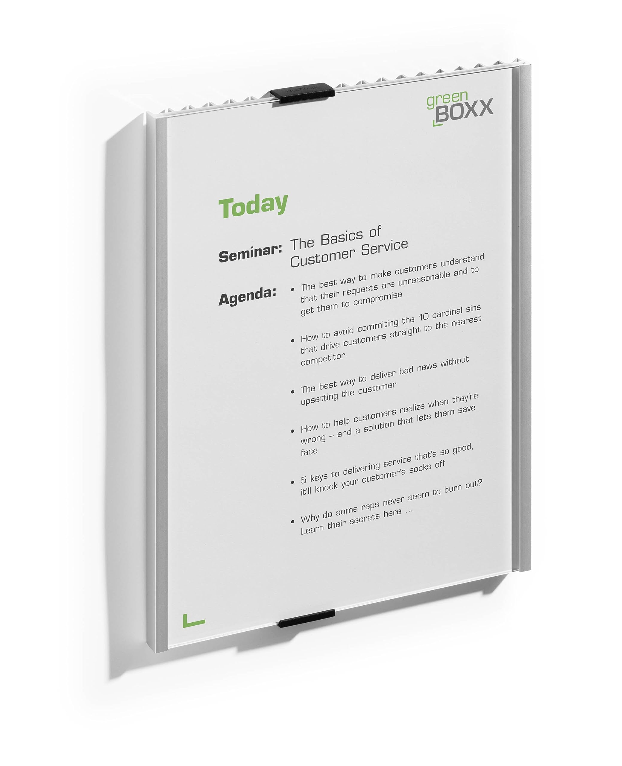 Durable Information Sign A4 Portrait Silver | Door and Wall Sign | Includes Fittings | Ideal for Offices, Hotels, Public Buildings, etc.,210 x 297 mm (WxH) — image 1