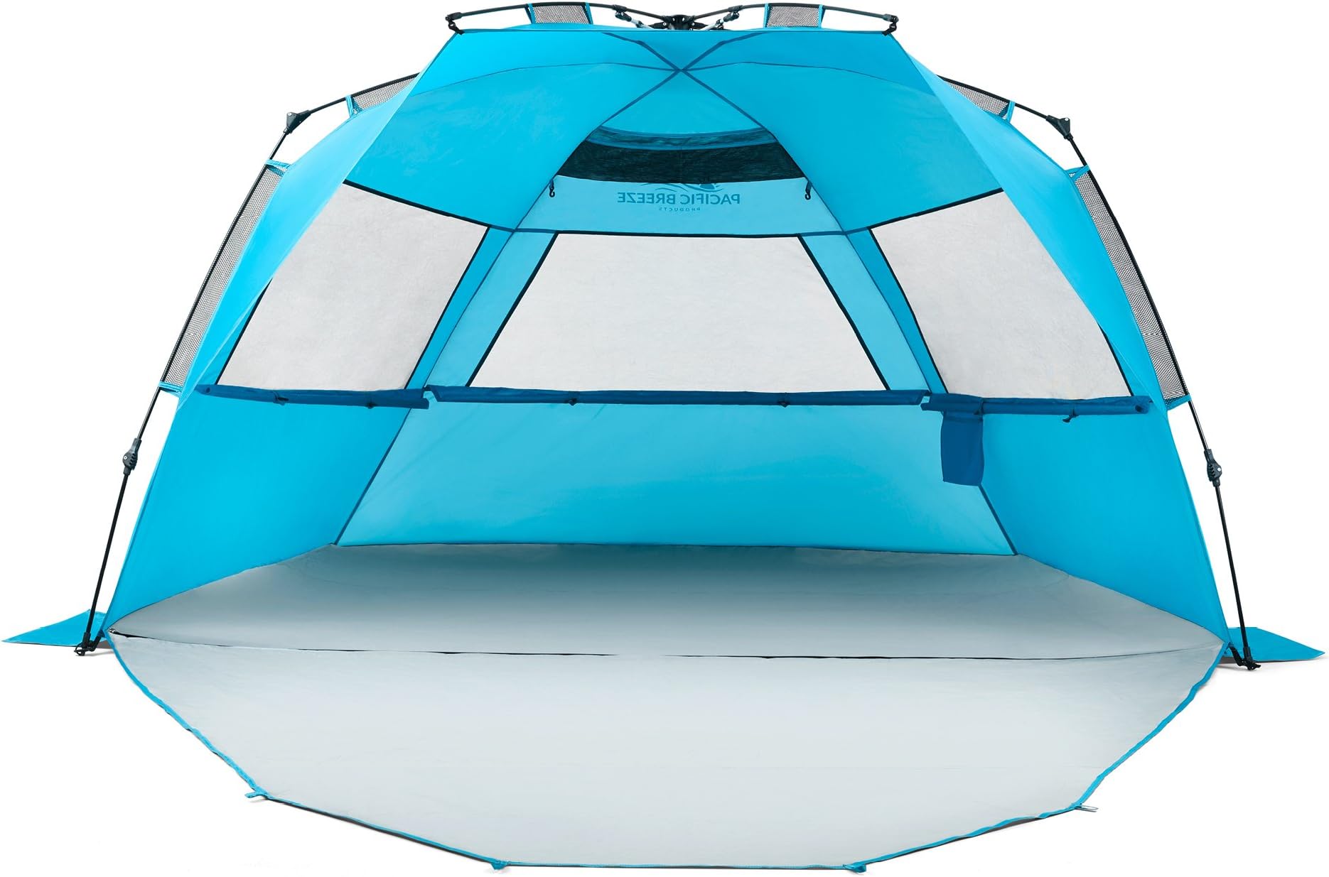 Pacific Breeze Easy Setup Beach Tent Deluxe XL